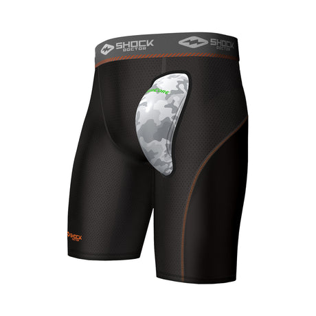 Shock Doctor Adult Compression Short with AirCore Cup-1