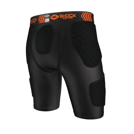 Shock Doctor HEX Compression Fit Impact Short with Ultra Carbon Flex Cup-2