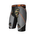 Shock Doctor X-FIT Cross Compression Hockey Short Black/Grey XS-1
