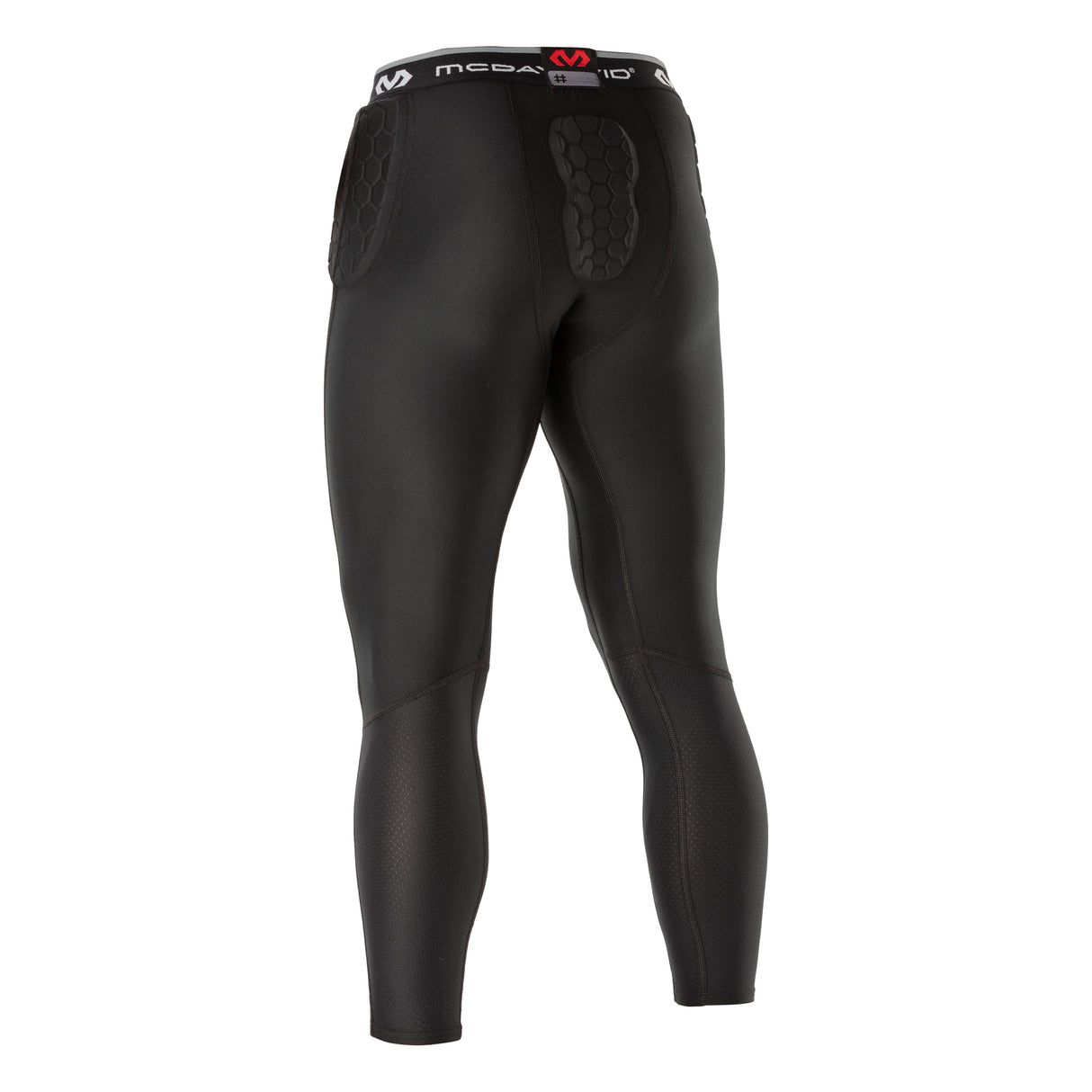McDavid Men's HEX Basketball 3/4 Tight with Hip & Tailbone Pads-3