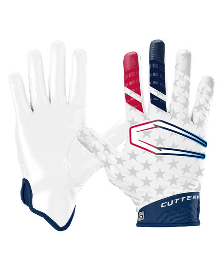 Cutters Youth Rev 5.0 Receiver Gloves-1