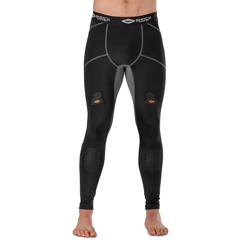 Shock Doctor Boy's Compression Cut Resistance Hockey Pant withBioFlex Cup-1