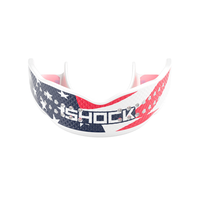 Shock Doctor Adult Star & Stripes Trash Talker Mouthguard-1