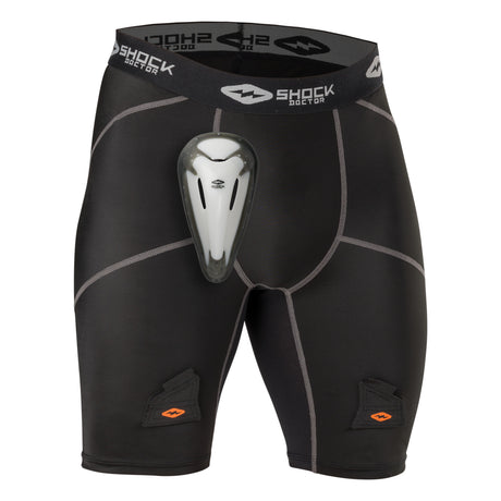 Shock Doctor Compression Hockey Short with BioFlex Cup-1