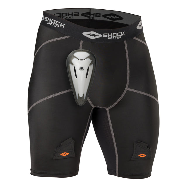 Shock Doctor Compression Hockey Short with BioFlex Cup-1