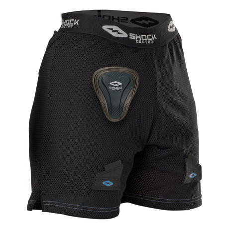 Shock Doctor Women's Loose Hockey Short with Pelvic Protector-1