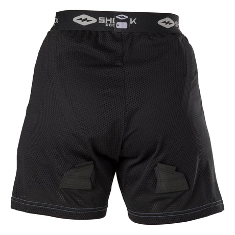 Shock Doctor Women's Loose Hockey Short with Pelvic Protector-2