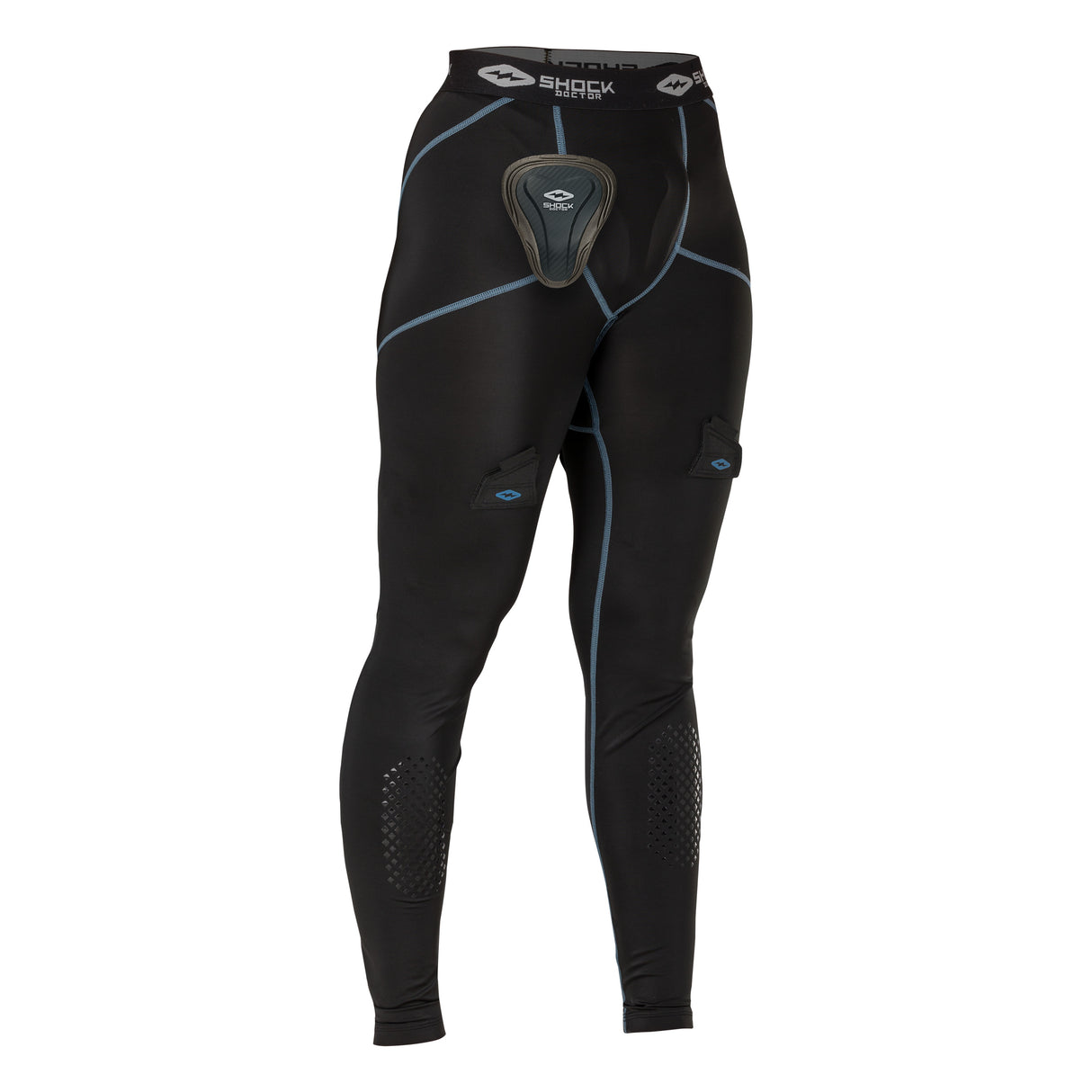 Shock Doctor Women's Compression Hockey Short with Pelvic Protector-1