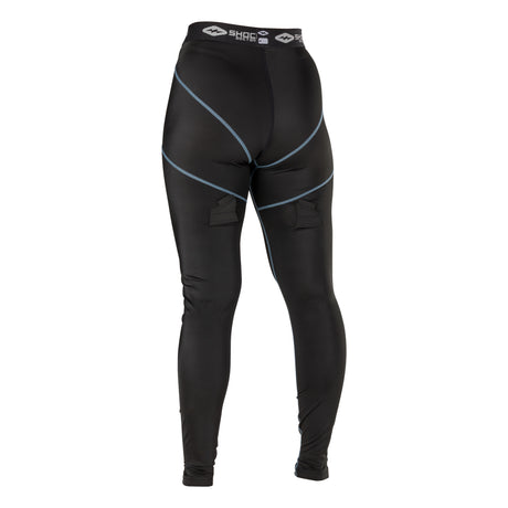 Shock Doctor Women's Compression Hockey Short with Pelvic Protector-2