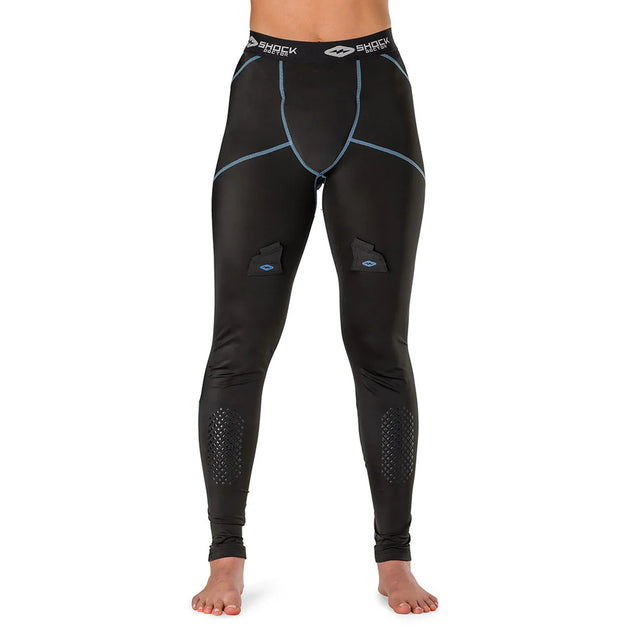 Shock Doctor Girl's compression Cut Resistance Hockey Pant withPelvic Protector-1