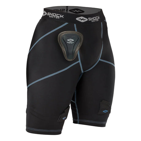 Shock Doctor Girl's Compression Hockey Short with Pelvic Protector-1