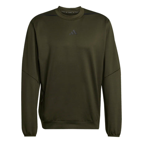 adidas Men's D4T Crew Sweatshirt Mens Apparel Sweatshirts & Fleece