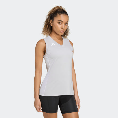 adidas Women's Quickset Sleeveless Volleyball Jersey (Tall)
