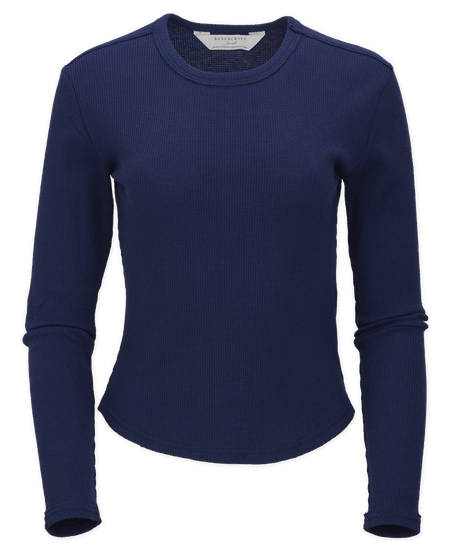 Boxercraft Women's Waffle Knit Baby Long Sleeve Tee Womens Apparel Shirts & Tops