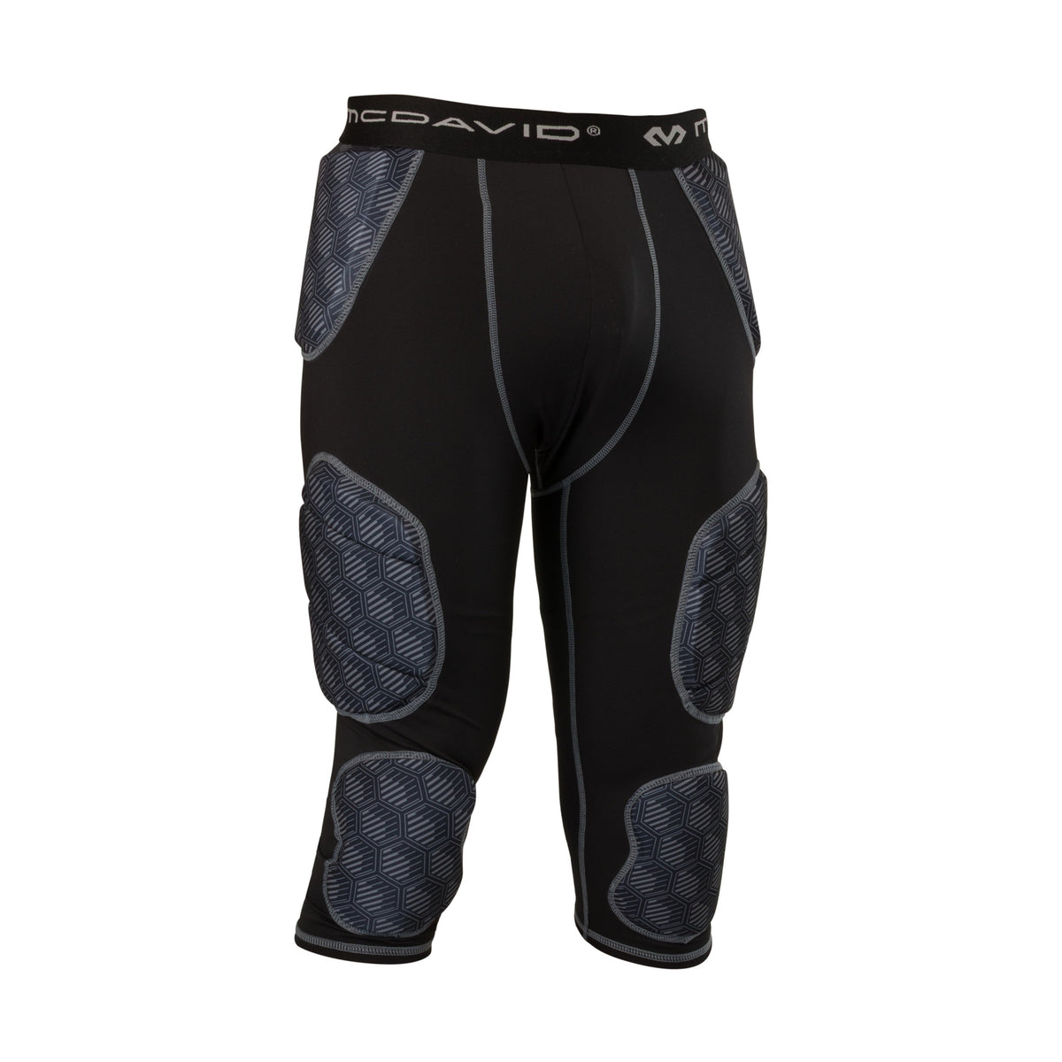 McDavid Youth Rival Integrated 7-Pad 3/4 Football Girdle-2