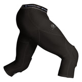 McDavid Adult Hex Basketball Tight with Knee Pads 3/4-1