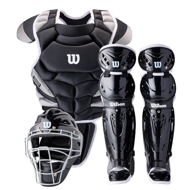 Wilson C1K Nocsae Catcher's Gear Kit-1