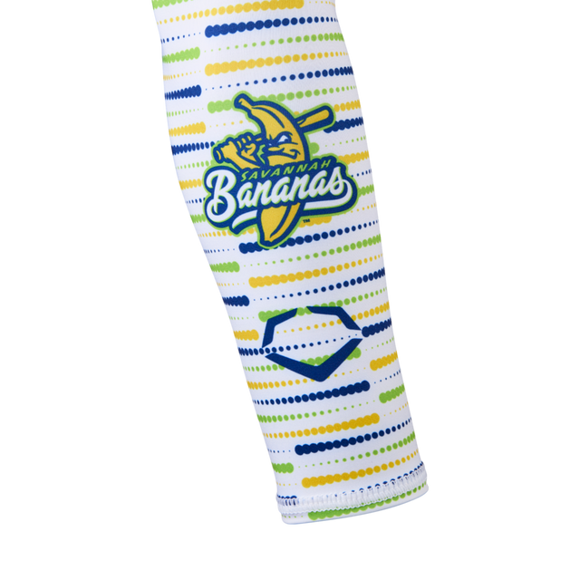 Wilson Adult Savannah Bananas Sublimated 25 Arm Sleeves-1