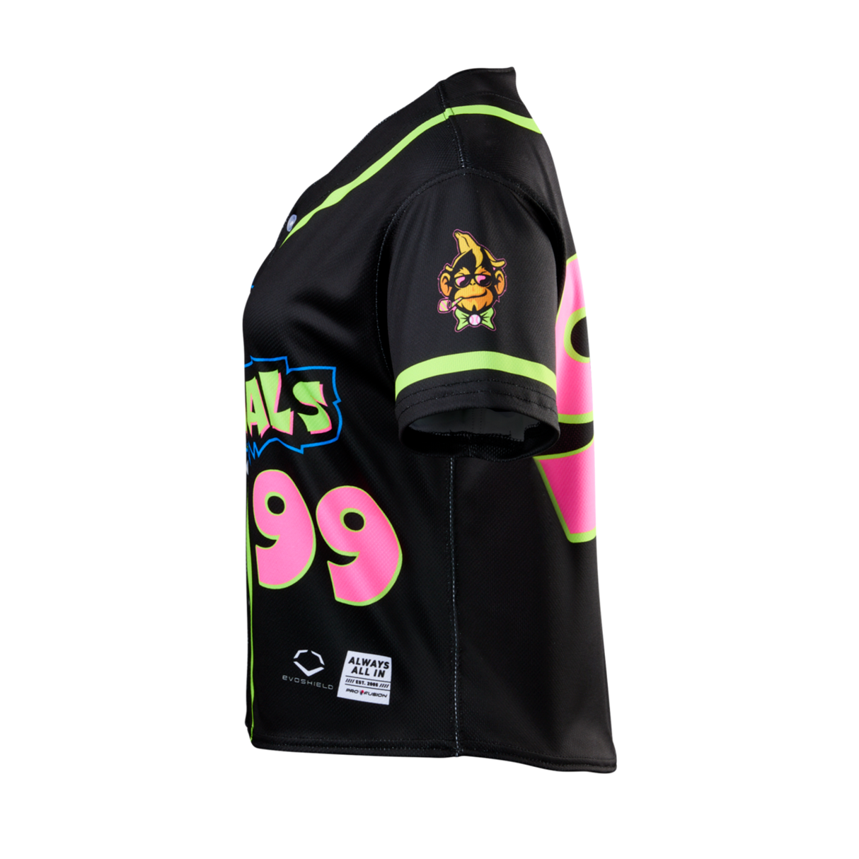 Wilson Women's Party Animals Crop Softball Jersey-3