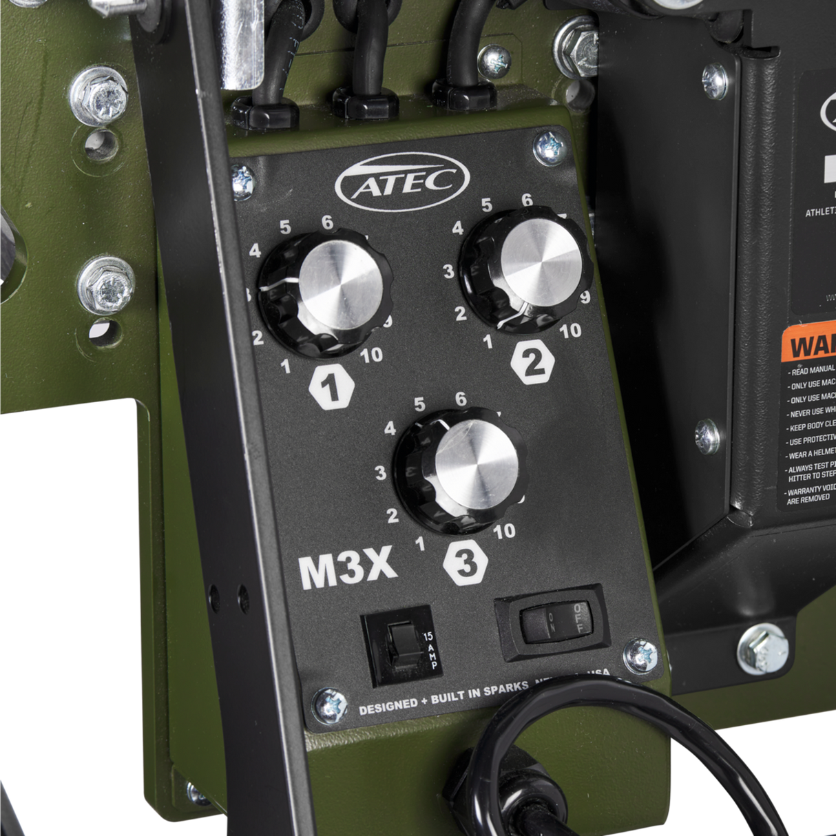 Atec M3X 2.0 Baseball Training Machine On Tripod-3