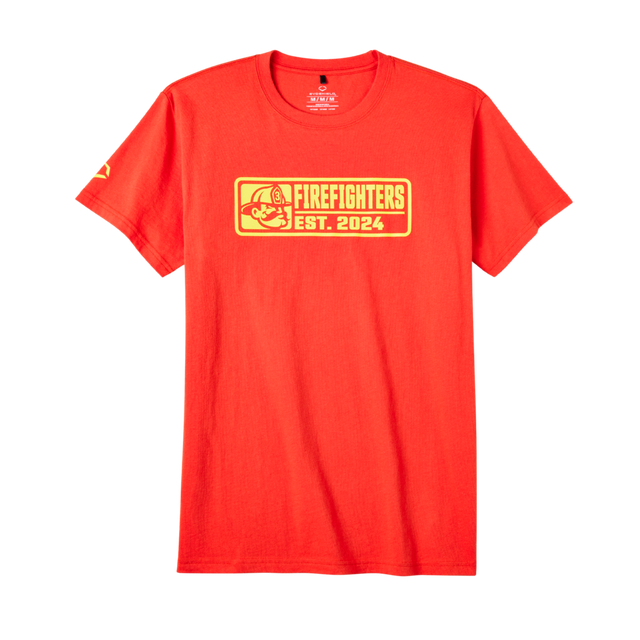 EvoShield Men's Unisex Firefighters HWY80 Baseball Tee-2