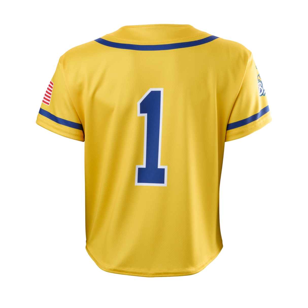 Wilson Women's Savannah Bananas Crop Softball Jersey-2
