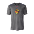 Wilson Adult Party Animals Heather Tech Baseball Tee-1