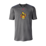 Wilson Adult Party Animals Heather Tech Baseball Tee-1