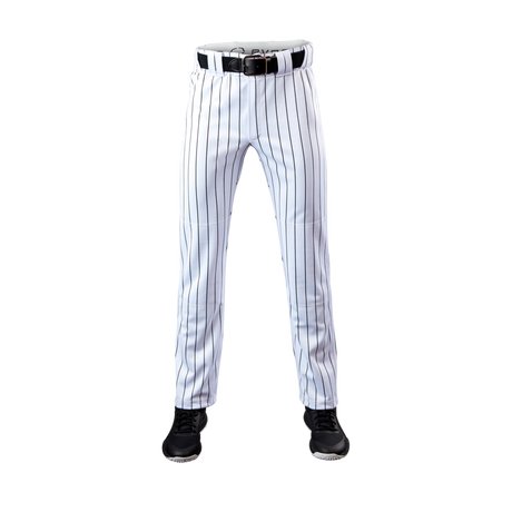 Wilson Youth Salute Pinstripe Open Bottom Baseball Pants-2