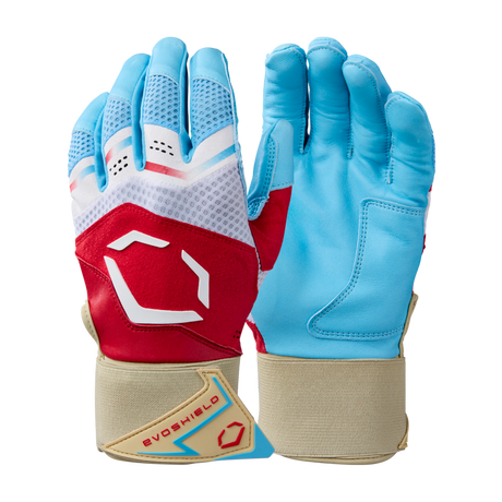 Wilson Men's Adult X-srz & Ice Carbyne Batting Gloves with Strap-2