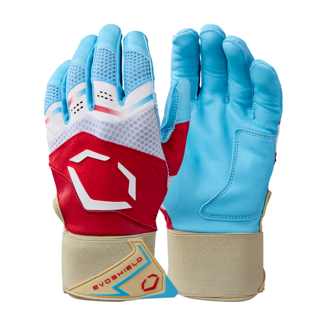 Wilson Men's Adult X-srz & Ice Carbyne Batting Gloves with Strap-2