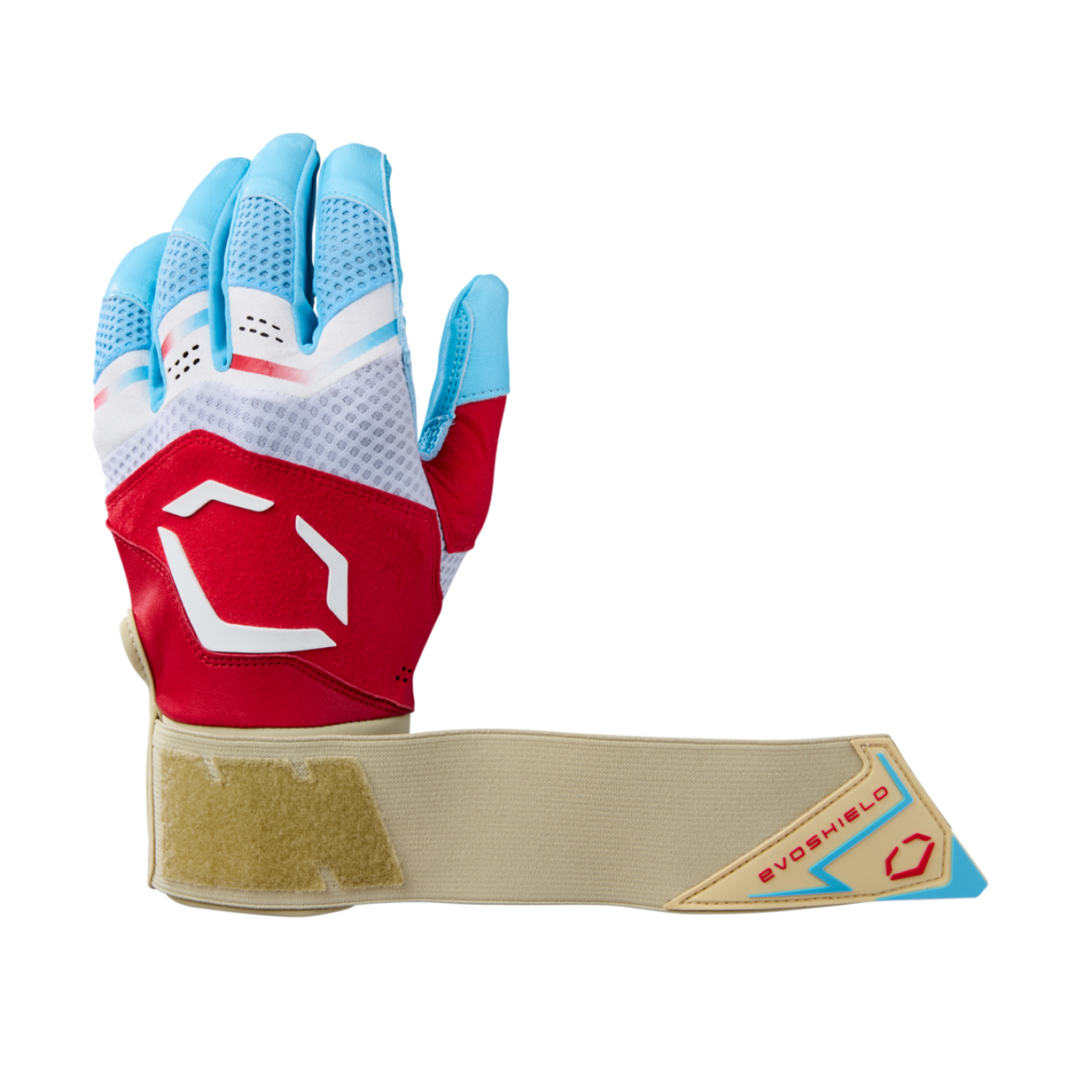 Wilson Men's Adult X-srz & Ice Carbyne Batting Gloves with Strap-4