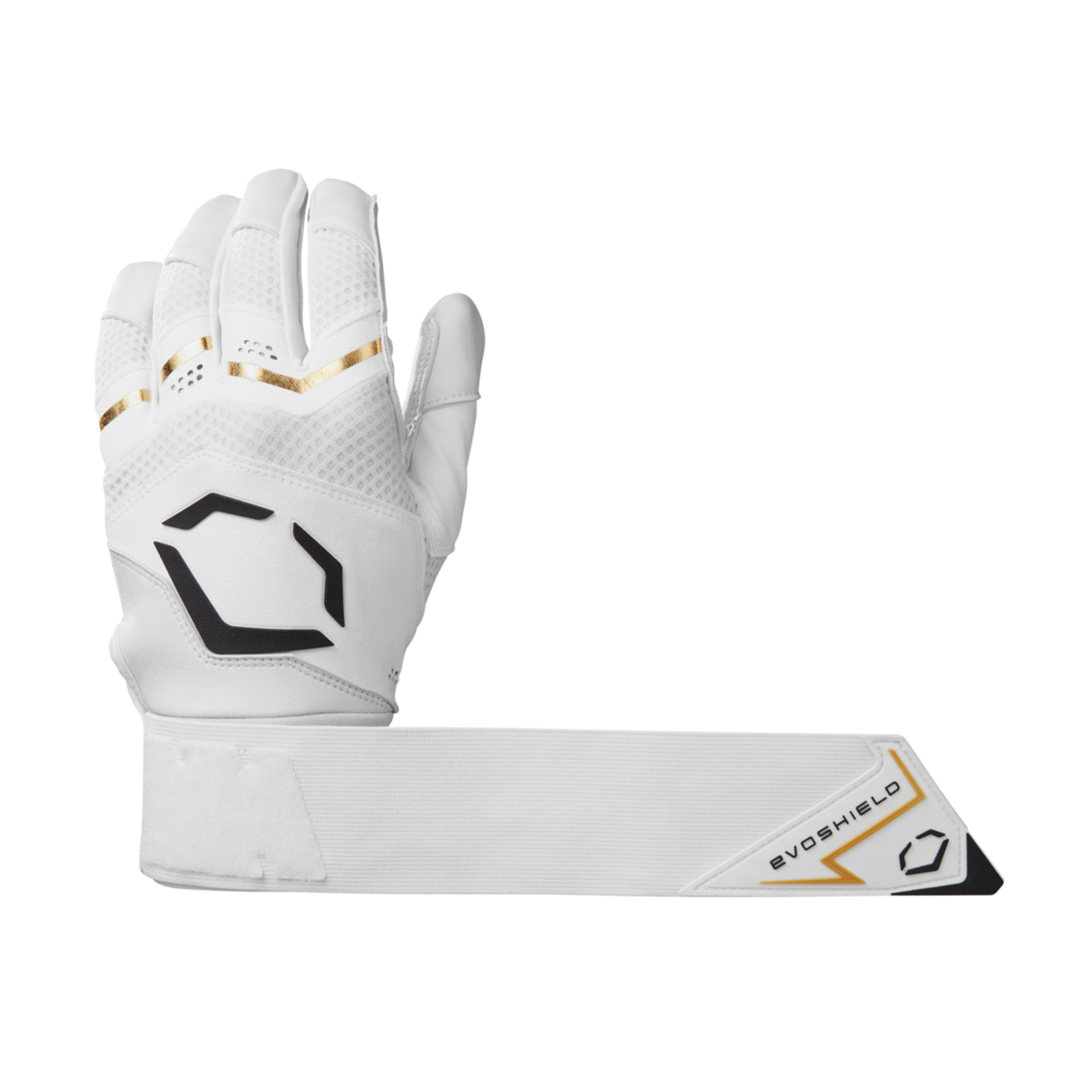 Wilson Youth Carbyne Batting Gloves with Strap-4