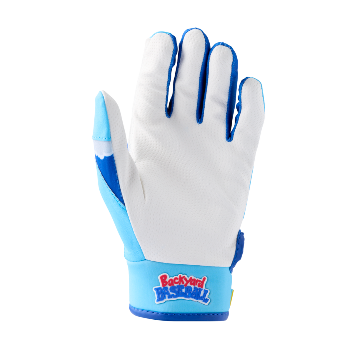 Wilson Youth Backyard Baseball Clouds Genuine V2 Batting Gloves-1