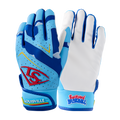Wilson Youth Backyard Baseball Clouds Genuine V2 Batting Gloves-2