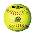 Wilson Pl 11 Softball Yel/Poly