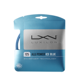 Luxilon Tennis Adult Aluminum Power 125 Set Ice-2