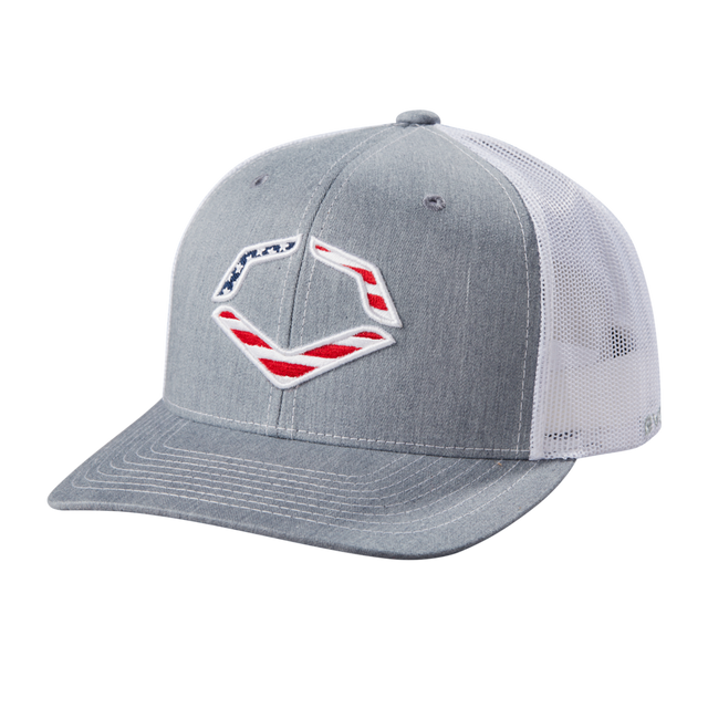 EvoShield USA Trucker Snapback-5