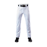Wilson Men's Salute Pinstripe Open Bottom Baseball Pants-2