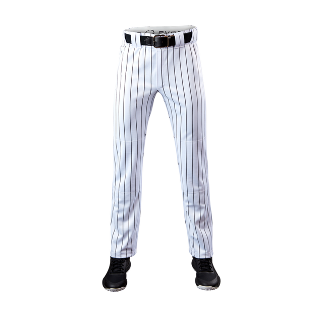 Wilson Men's Salute Pinstripe Open Bottom Baseball Pants-2