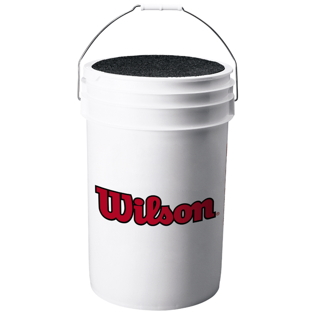 Wilson Adult Women's Ball Bucket with Lid Baseball