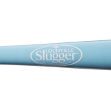 Louisville Slugger Genuine Mix Unfinished Light Blue Baseball Bat-5