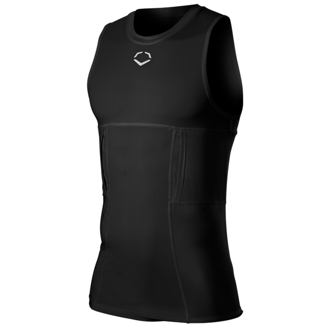 Wilson Men's Adult Sleeveless Rib Shirt Compression Shirt Only-1