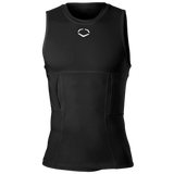 Wilson Men's Adult Sleeveless Rib Shirt Compression Shirt Only-2