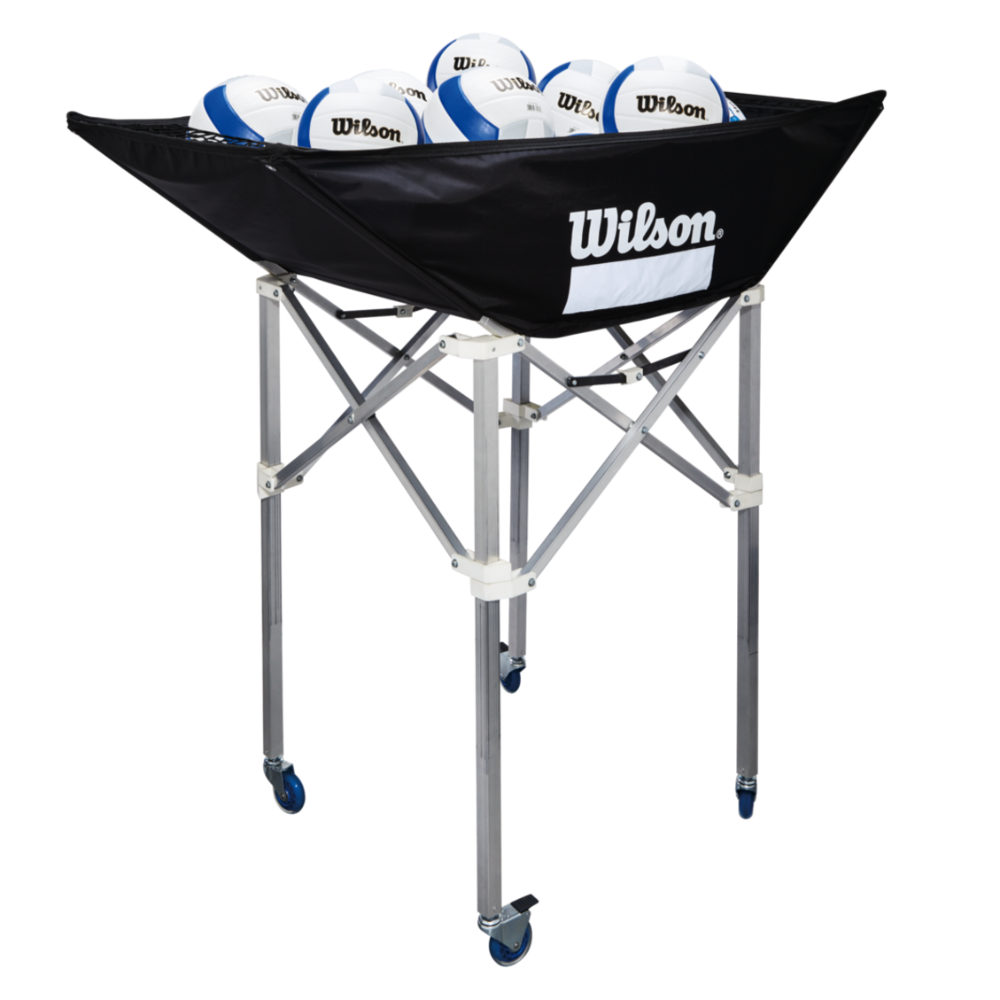 Wilson Indoor Stand Up 42 Volleyball Cart-2