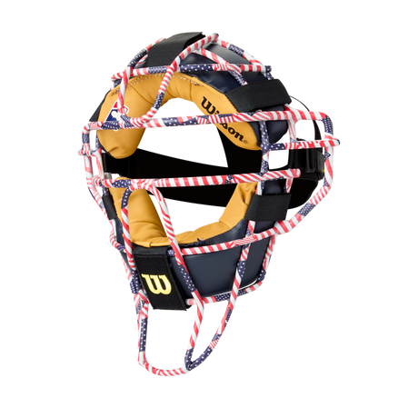 Wilson Dyna-lite USA Aluminum Umpire Facemask-1