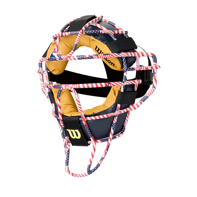 Wilson Dyna-lite USA Aluminum Umpire Facemask-1