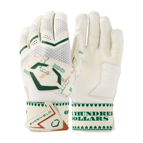Wilson Men's X-srz Moneybags Carbyne Adult Batting Gloves with Strap-2