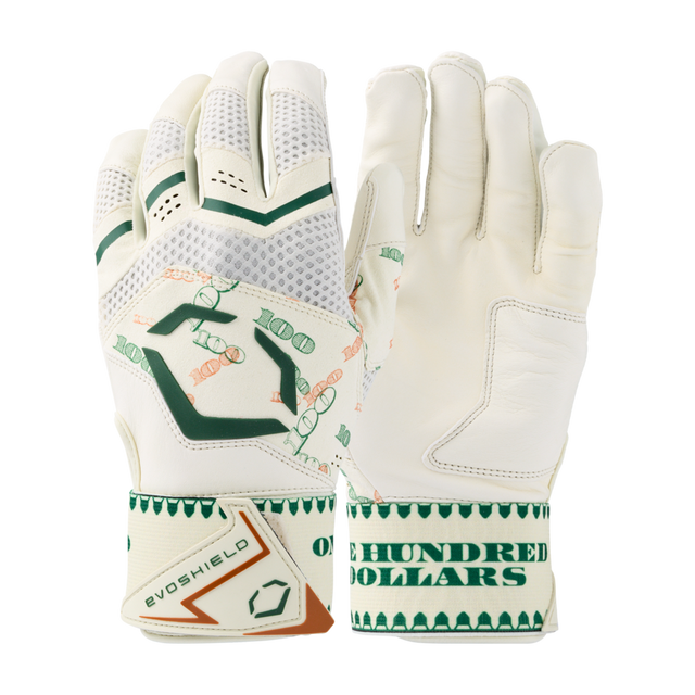 Wilson Men's X-srz Moneybags Carbyne Adult Batting Gloves with Strap-2