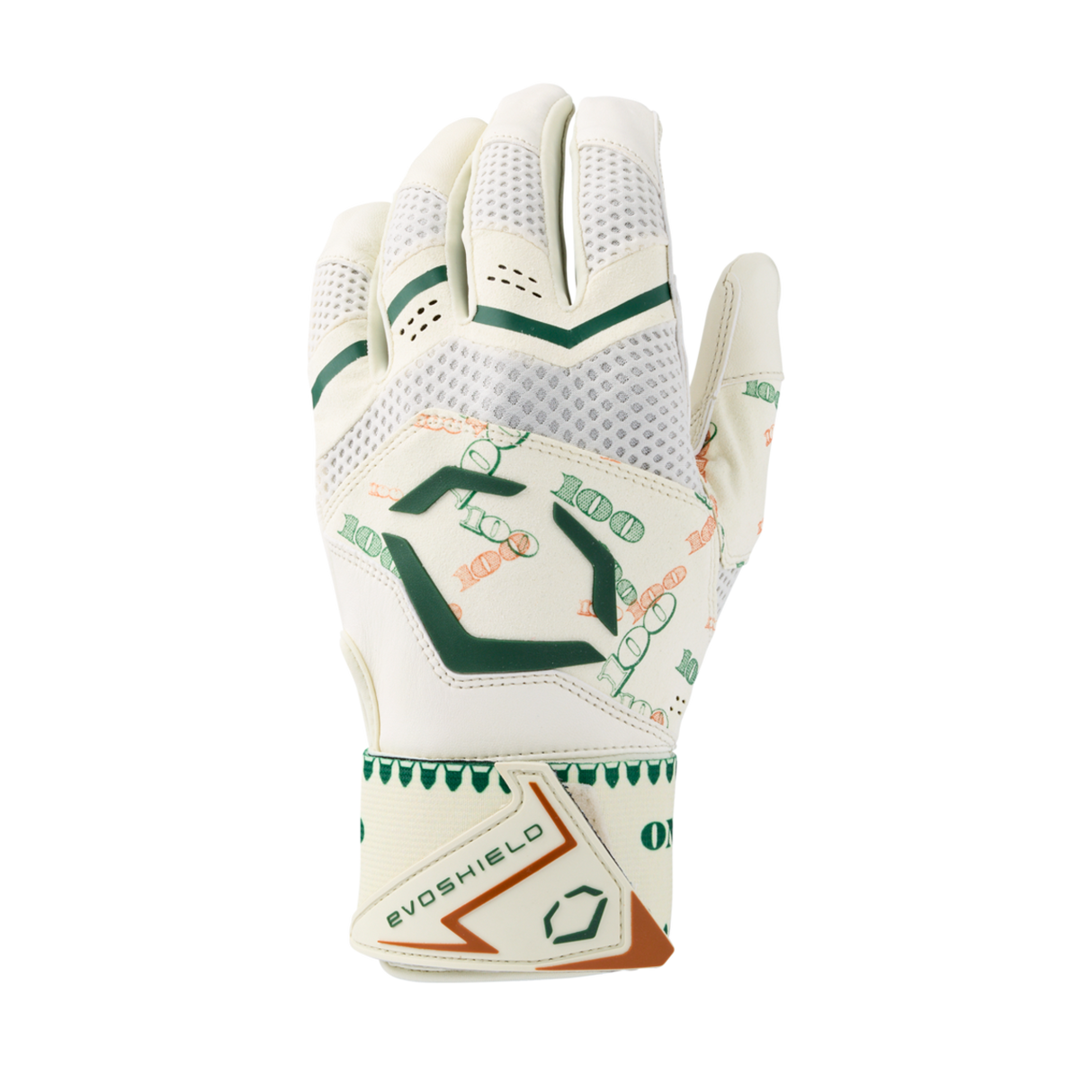 Wilson Men's X-srz Moneybags Carbyne Adult Batting Gloves with Strap-5
